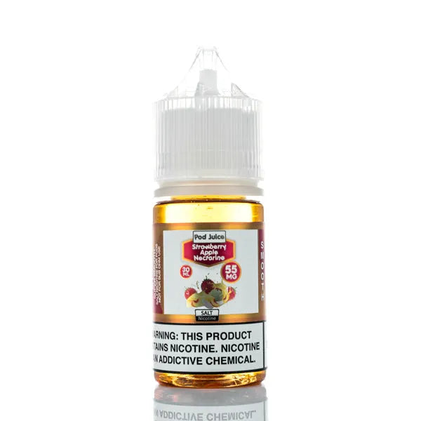 Pod Juice Smooth Salt - Strawberry Apple Nectarine - 30ml - Black Coral